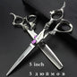 Japanese Hairdressing Scissors 8 Inch Professional Barber Scissors Hairdresser Set 440C Scissors Hair Cutting Scissors