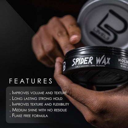 VE Spider Wax for Men 5.07 Oz Wax