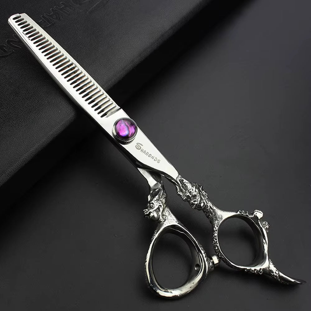 Japanese Hairdressing Scissors 8 Inch Professional Barber Scissors Hairdresser Set 440C Scissors Hair Cutting Scissors