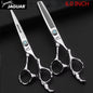 5.5&6 Inch Hairdressing Scissors Professional High Quality Hair Cutting+Thinning Set Salon Scissors Shears Barber Tool