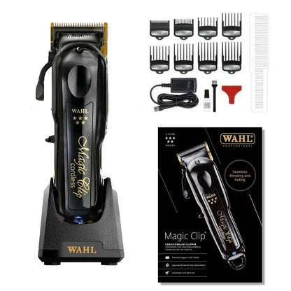 Professional  Magic Clip Senior Cordless Hair Clipper&Hair Trimmer&Vanish Shaver Haircut Kit for Barbers and Stylists