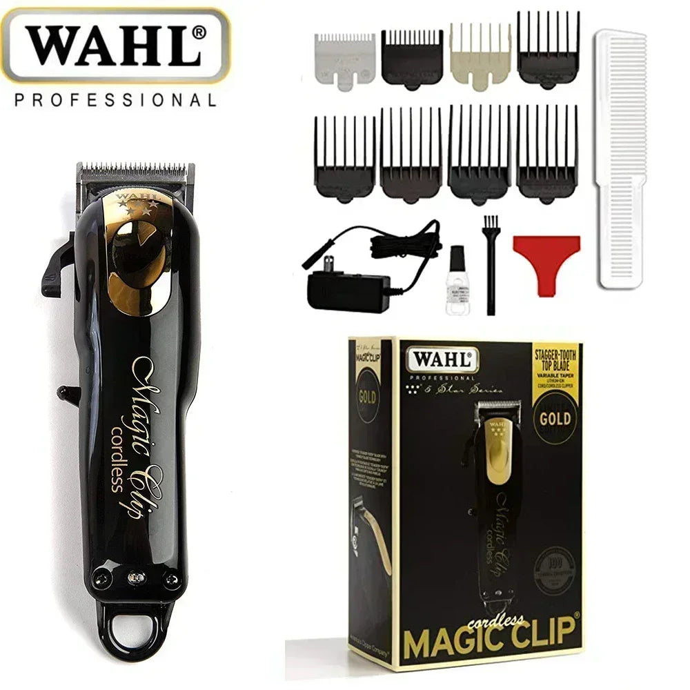 Professional  Magic Clip Senior Cordless Hair Clipper&Hair Trimmer&Vanish Shaver Haircut Kit for Barbers and Stylists