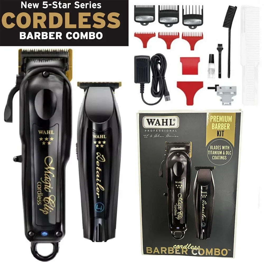 Professional  Magic Clip Senior Cordless Hair Clipper&Hair Trimmer&Vanish Shaver Haircut Kit for Barbers and Stylists