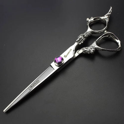 Japanese Hairdressing Scissors 8 Inch Professional Barber Scissors Hairdresser Set 440C Scissors Hair Cutting Scissors